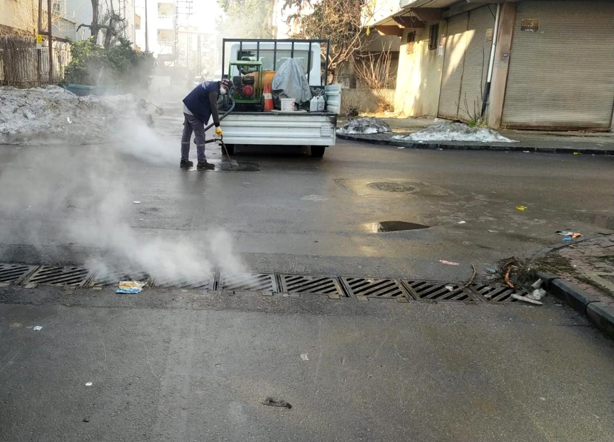 Gaziantep te haşere ile mücadele devam ediyor