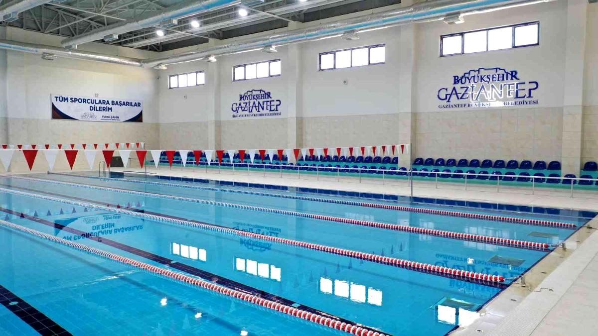 Gaziantep teki spor salonu ve yüzme havuzlarından 147 bin kişi yararlandı