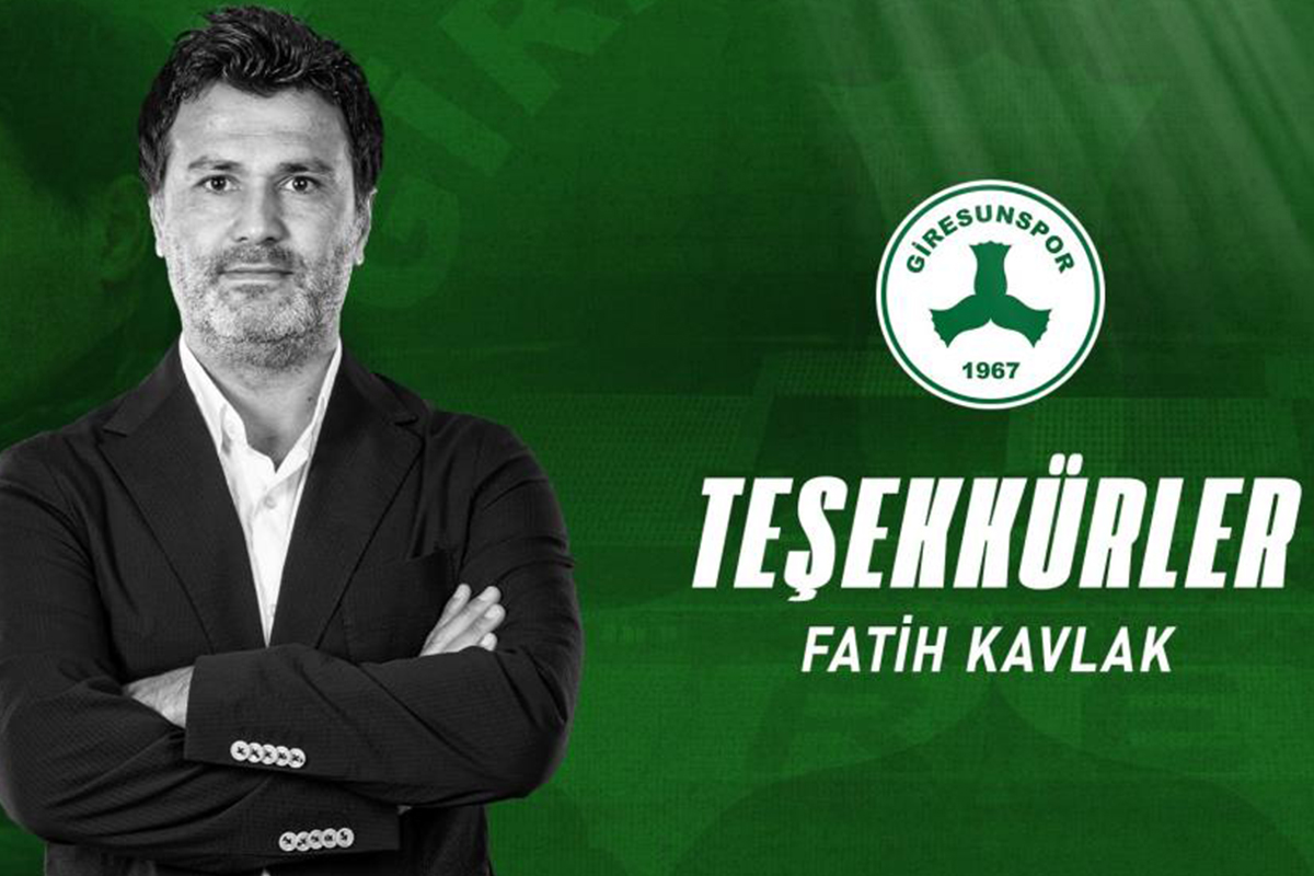 GZT Giresunspor’da Sportif Direktör Fatih Kavlak ile yollar ayrıldı