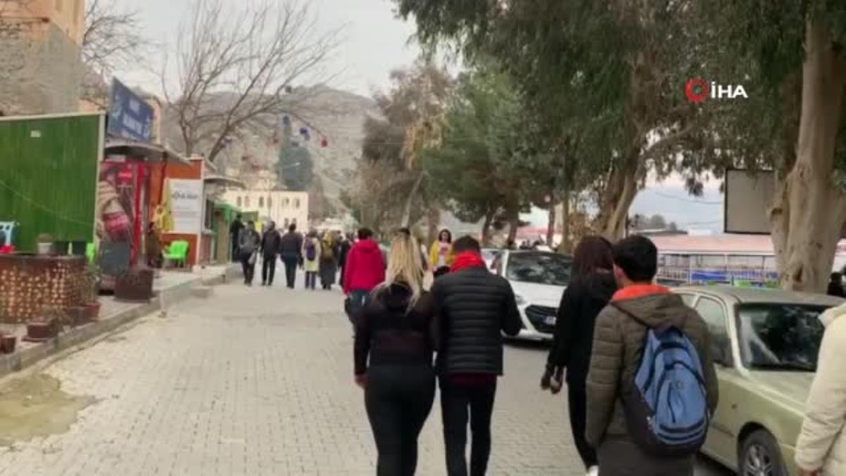 Yerli turistler hafta sonu Halfeti ye akın etti