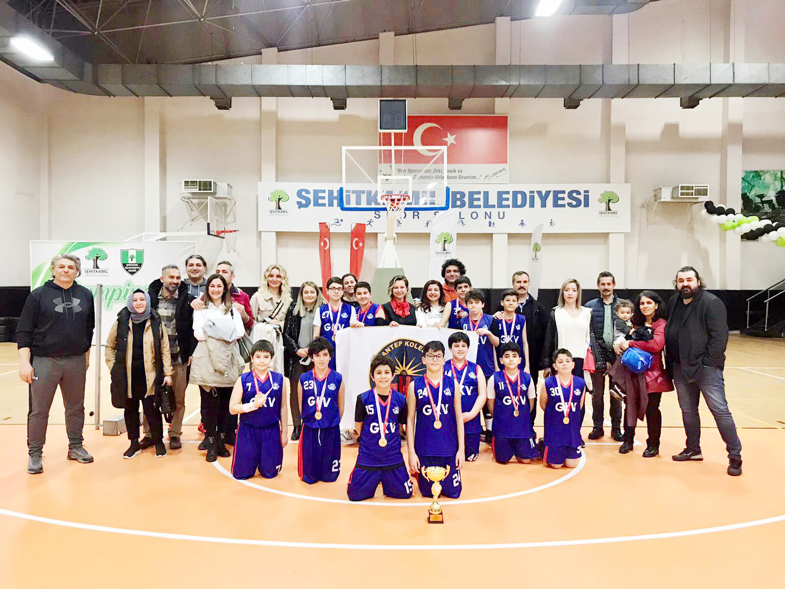 Çanakkale Kupası Gaziantep Kolej Vakfı’nın