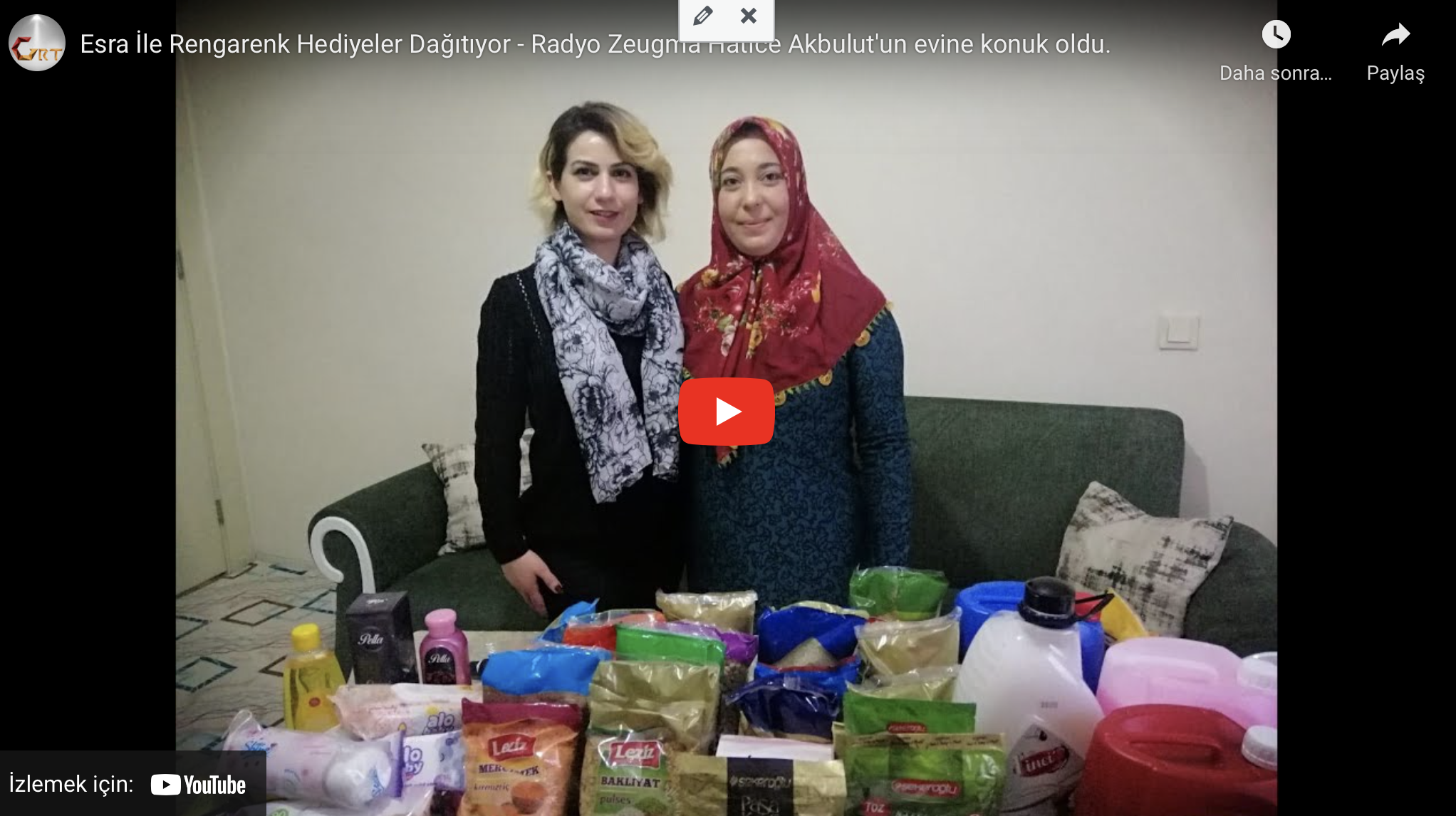 Esra İle Rengarenk Hediyeler Dağıtıyor – Radyo Zeugma Hatice Akbulut’un evine konuk oldu