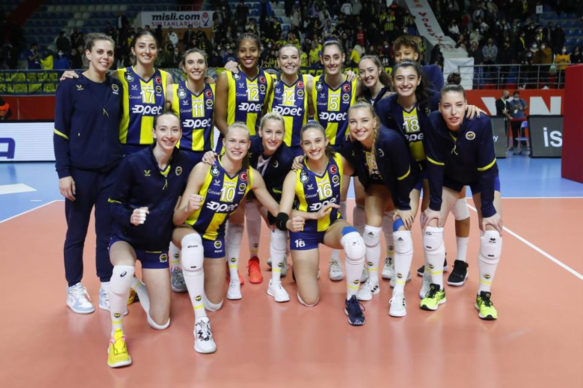 Fenerbahçe Kadın Voleybol Takımı, Şampiyonlar Ligi’nde doğrudan yarı finale yükseldi