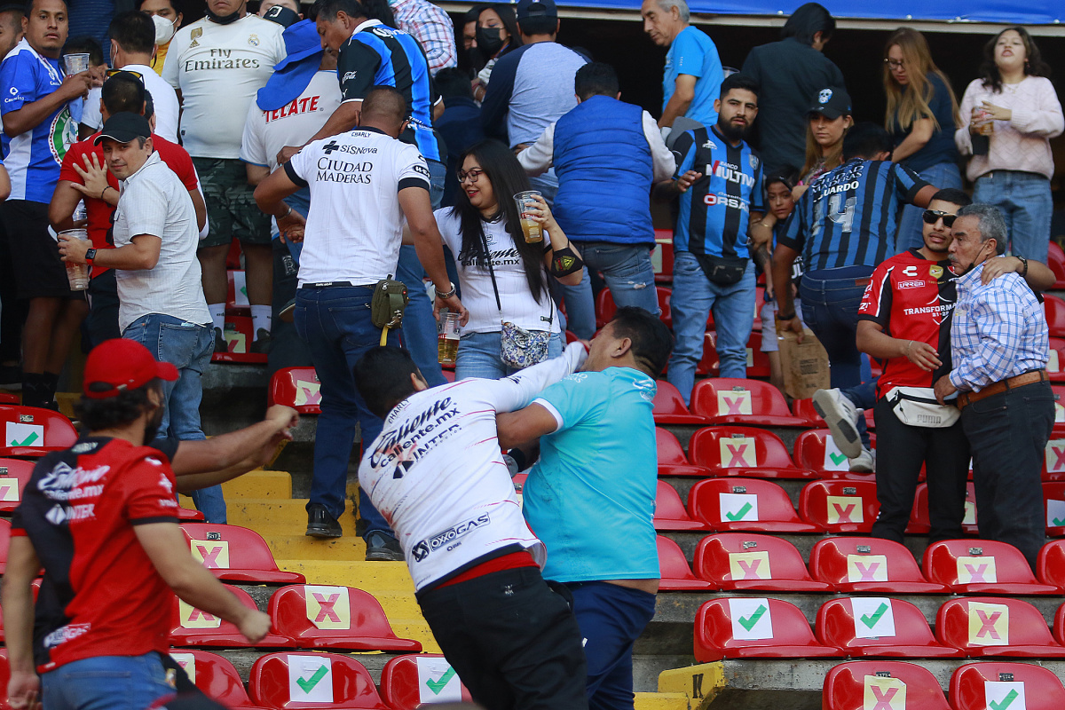 Queretaro – Atlas maçında çıkan olaylarda can kaybı olmadığı açıklandı