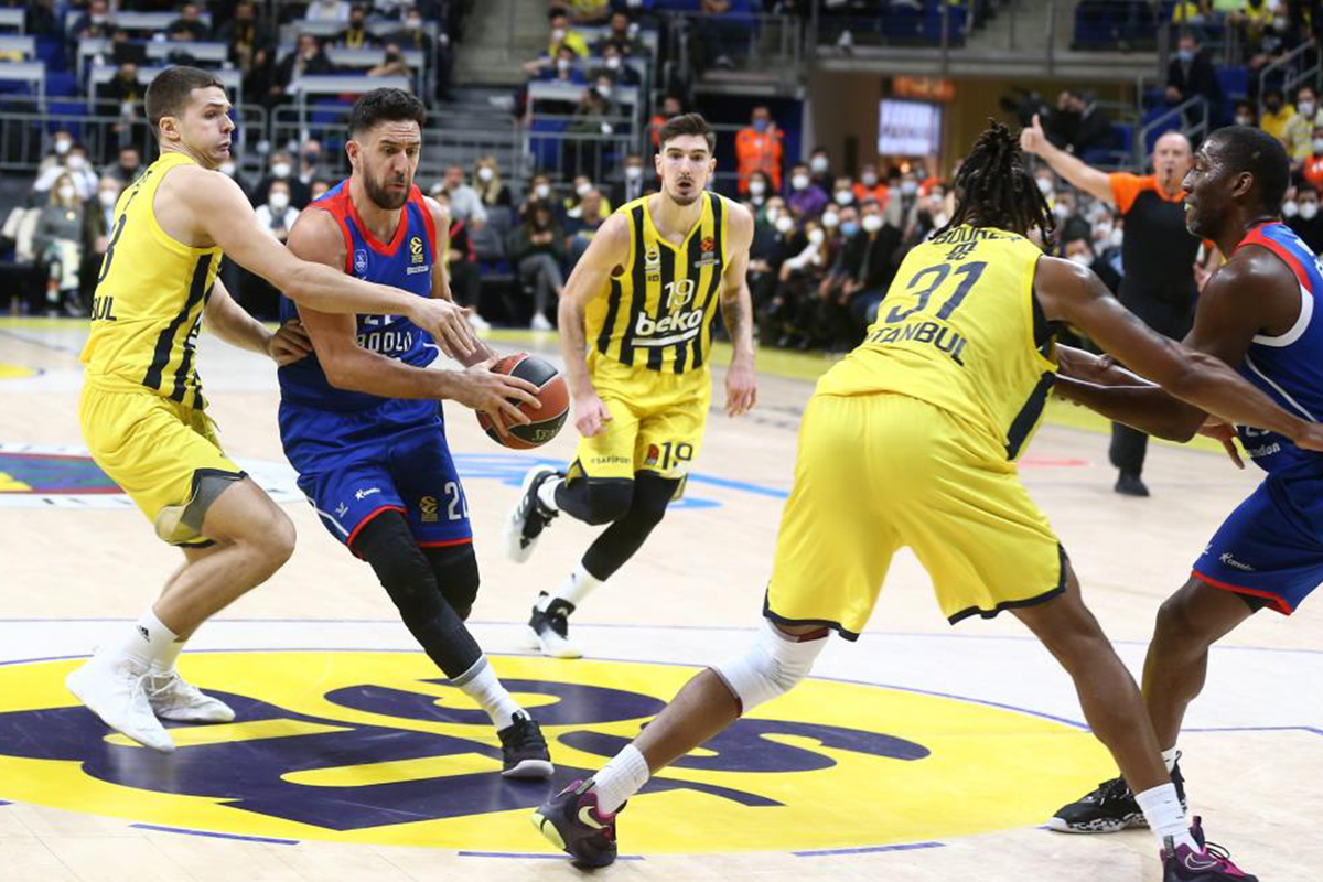 THY Euroleague’de Türk derbisi: Anadolu Efes – Fenerbahçe