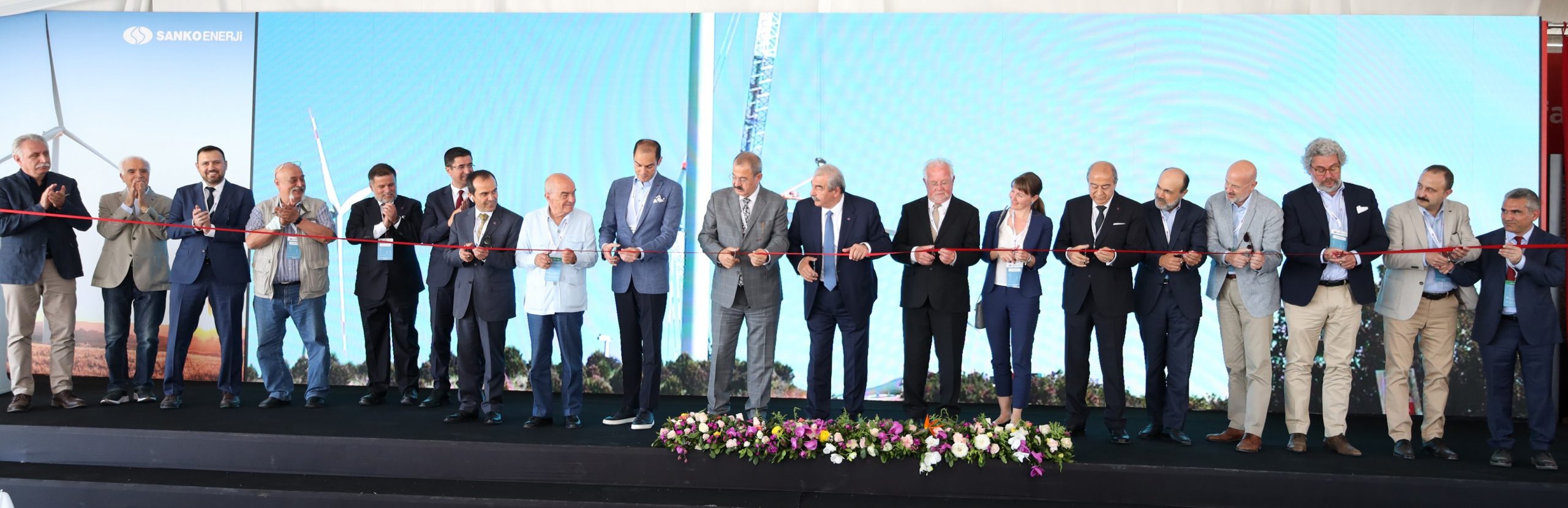 SANKO Enerji’nin devreye aldığı dört RES’in açılışı yapıldı