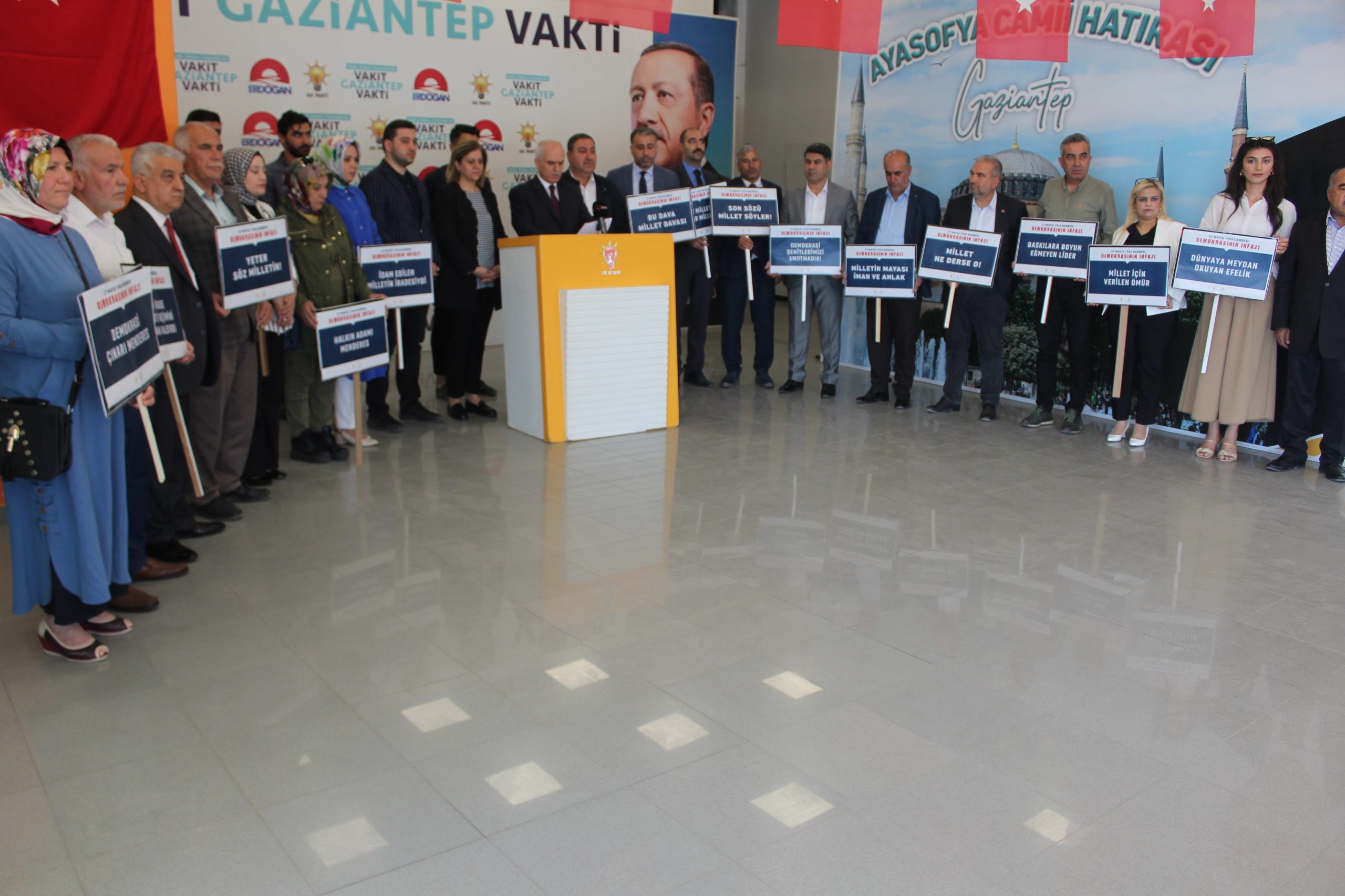 AK Parti Gaziantep’ten ’27 Mayıs’ açıklaması