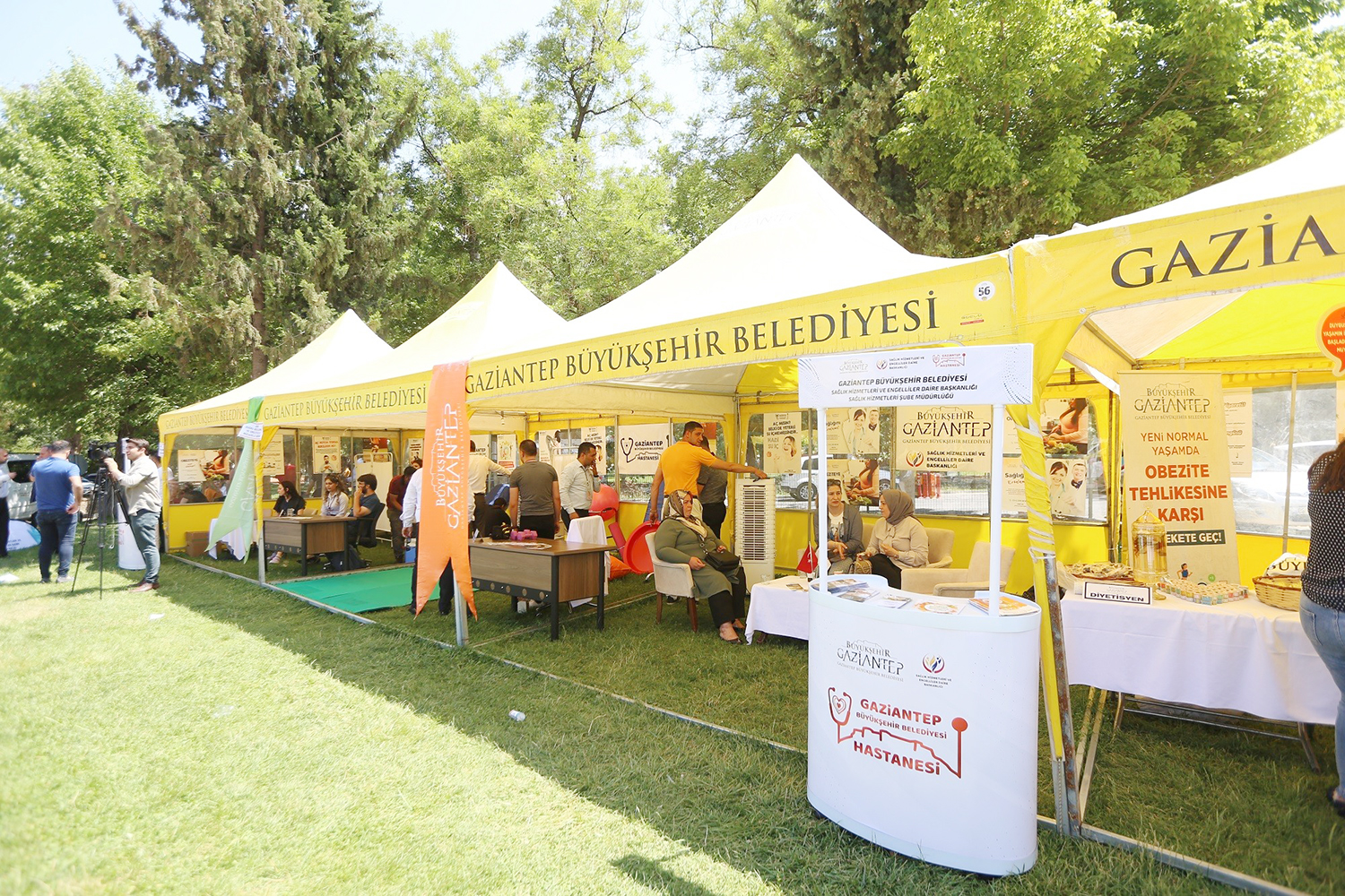Gaziantep’te “obezite” temalı sağlıklı yaşam festivali