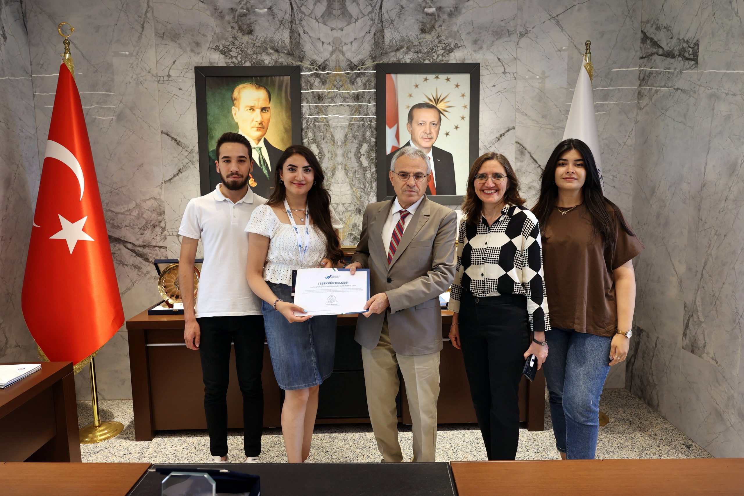 Gaziantep Üniversitesi’ne kalite ödülü