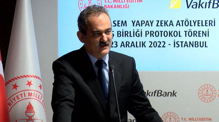 Bakan Özer: Okul öncesi eğitimdeki tüm okullarda ücretsiz yemek vereceğiz