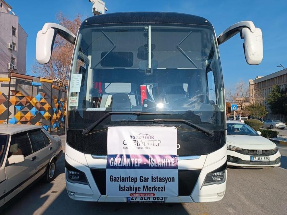 Büyükşehir, Nurdağı ve İslahiye’ye ring seferlerine başladı