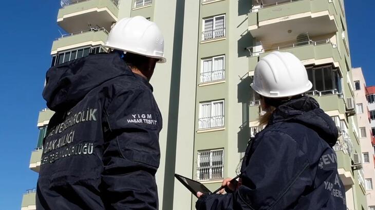 Bakanlıktan deprem sonrası hasar tespitiyle ilgili açıklama