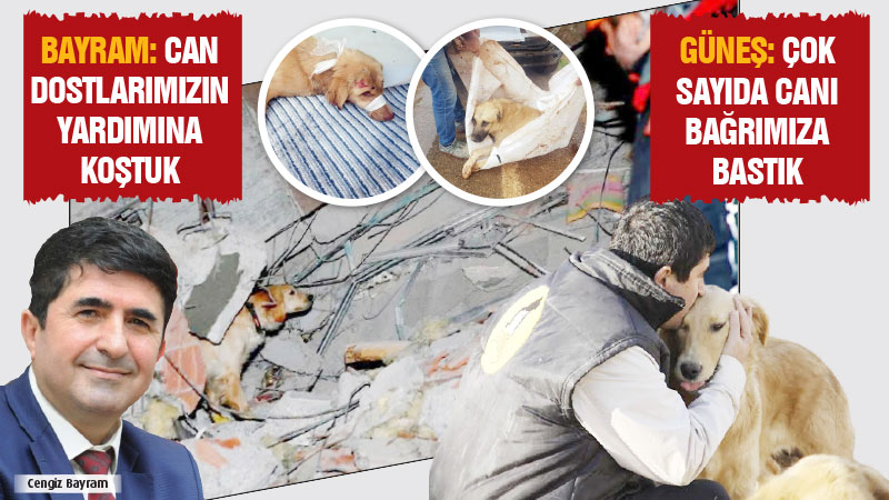 BAYRAM: CAN DOSTLARIMIZIN YARDIMINA KOŞTUK