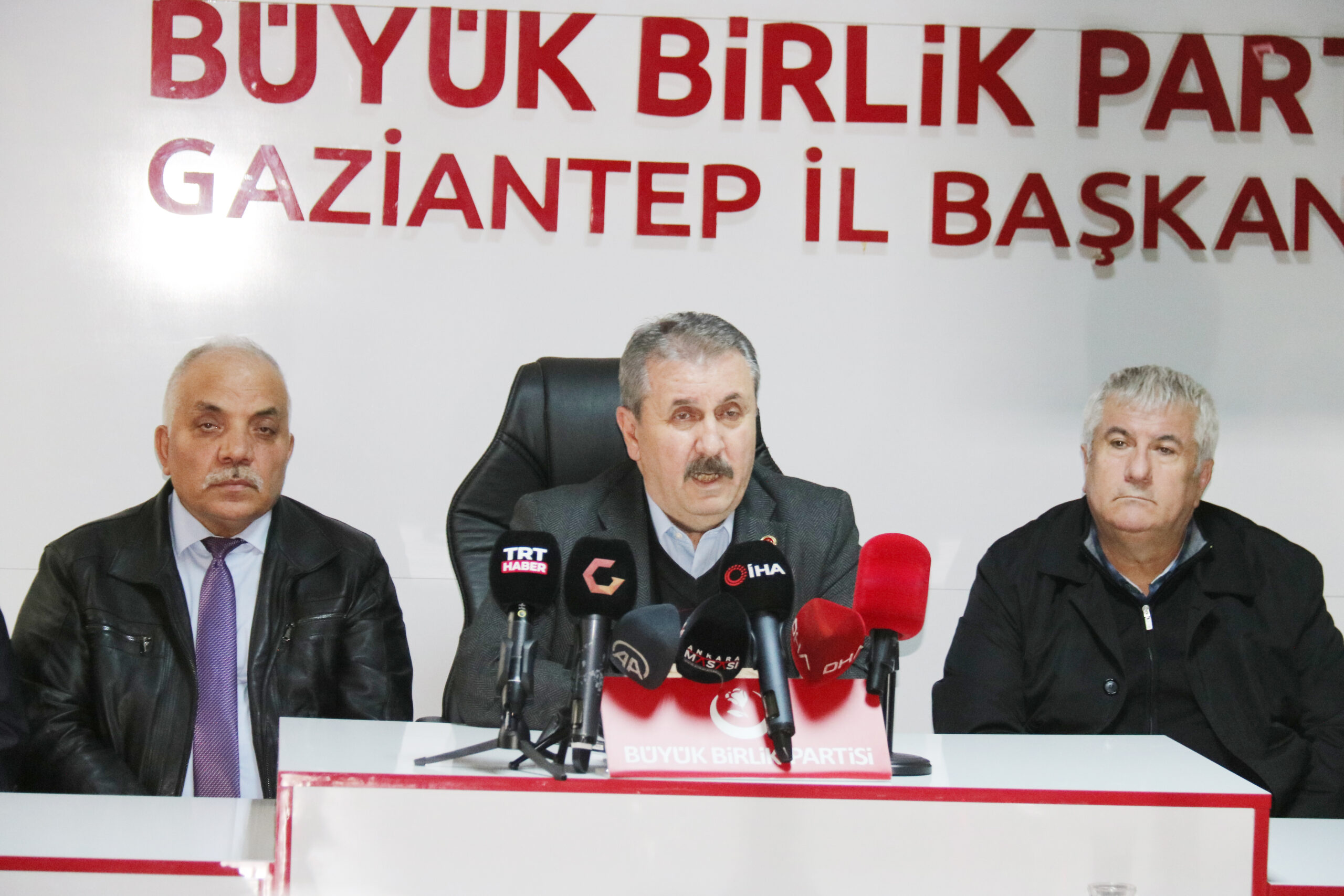 BÜYÜK Birlik Partisi Genel Başkanı Mustafa Destici: ‘ÖNLEM ALINMALI’