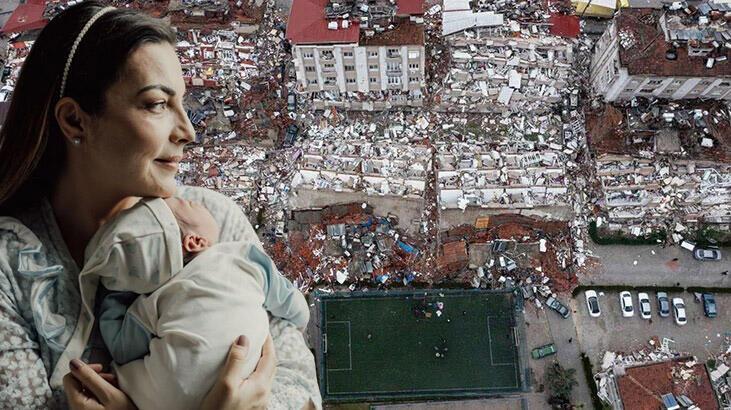 Haberler: Burcu Kara depremzede bebeğe süt anne oldu!