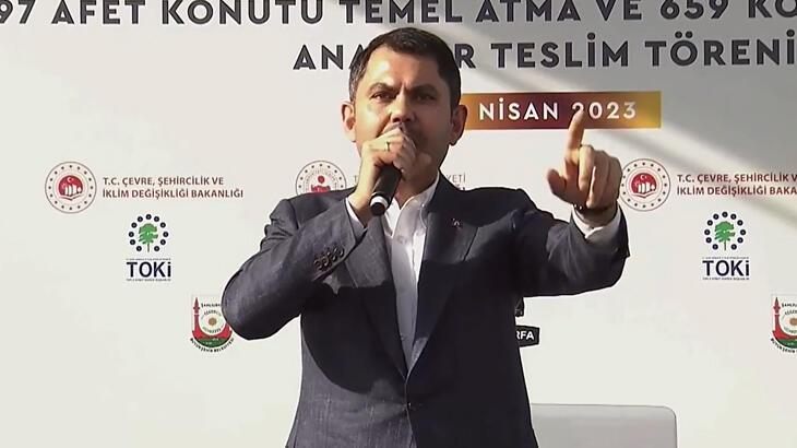 Bakan Kurum: 100 bininci konutun sözleşmesini yapıyoruz