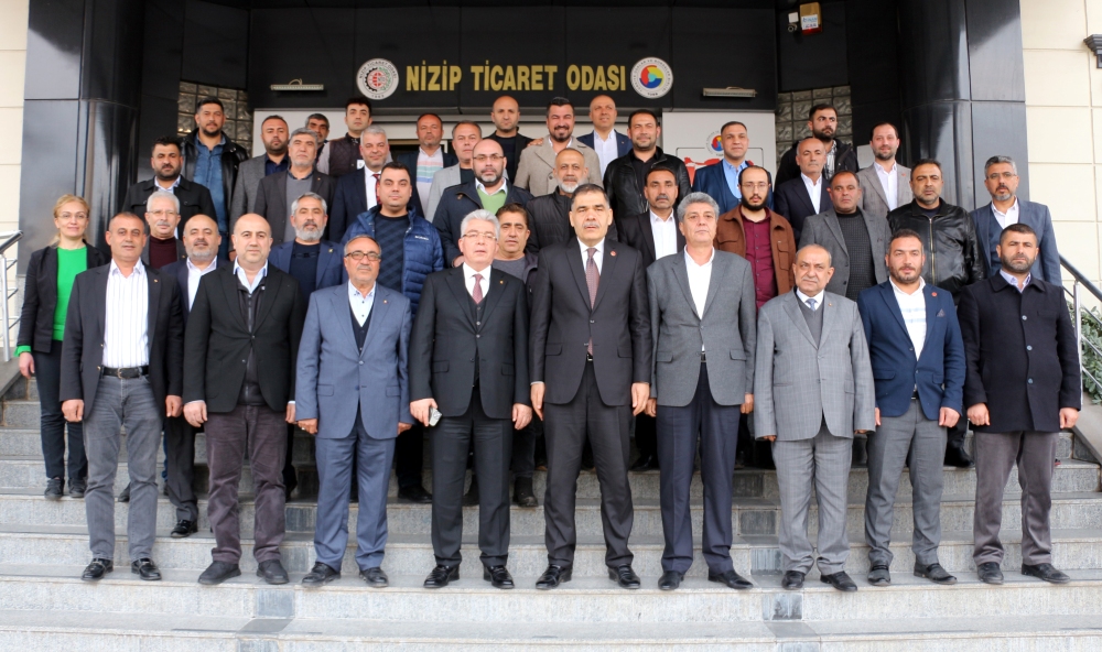 YRP Nizip Belediye Başkan Adayı Mustafa Doktoroğlu NTO’yu Ziyaret Etti