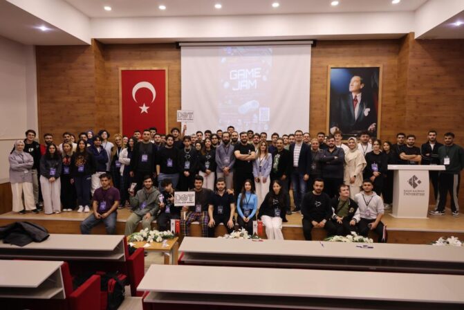 “HKÜ Game Jam 2025″te 120 oyun geliştiricisi buluştu