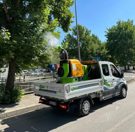 Gaziantep Büyükşehir, ilaçlama çalışmalarını arttırdı