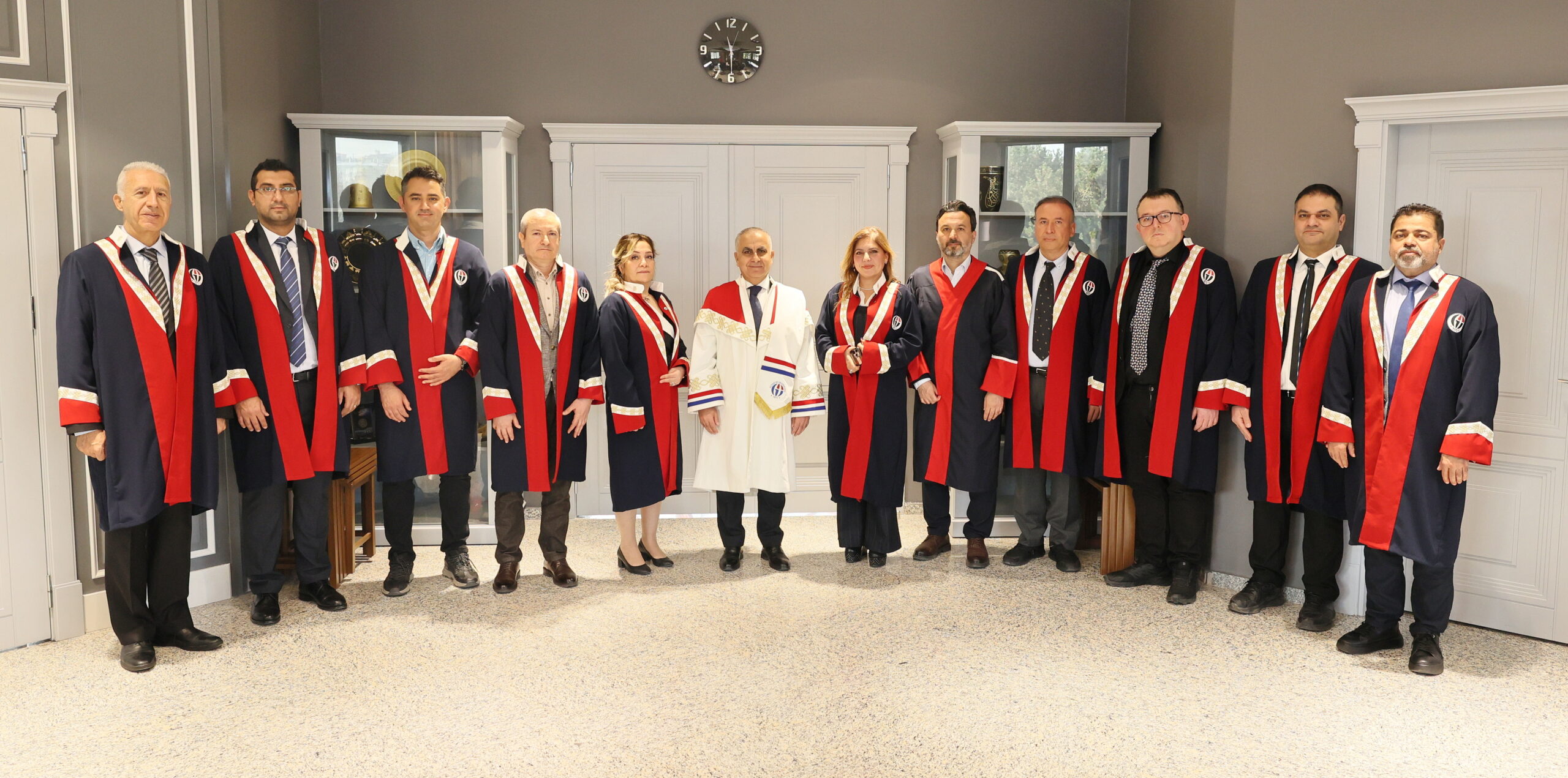 GAÜN’DE AKADEMİK UNVANLAR CÜBBE VE ROZET TÖRENİYLE VERİLDİ