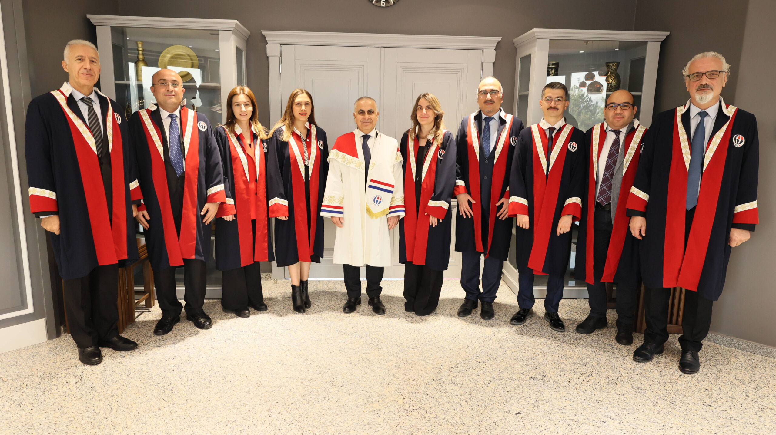 GAÜN’DE AKADEMİK YÜKSELTME TÖRENİ DÜZENLENDİ