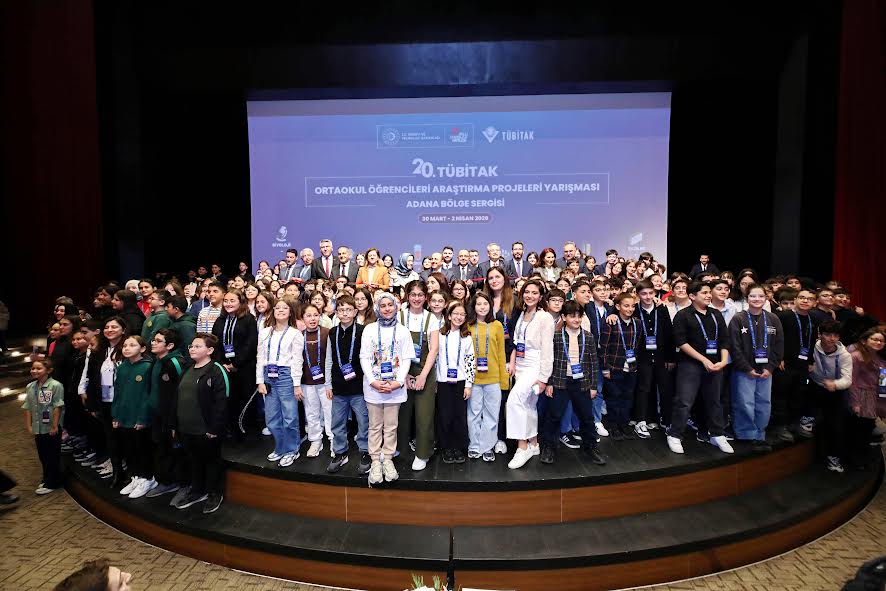 GAÜN EV SAHİPLİĞİNDE TÜBİTAK 2204-B ADANA BÖLGE SERGİSİ AÇILDI