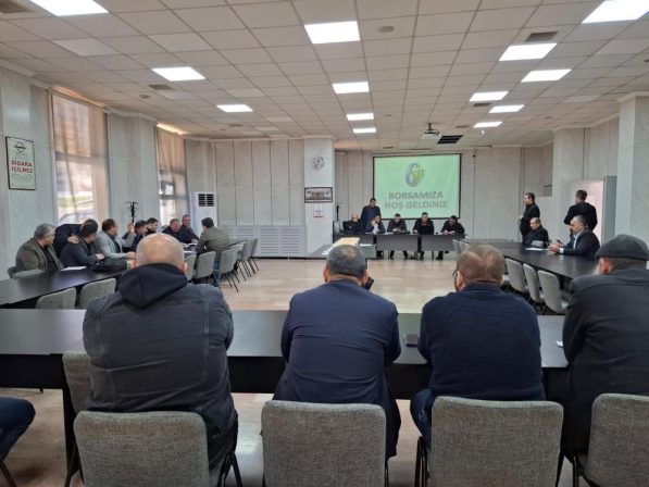 TİGEM’in 13,5 bin tonluk mısır satışı GTB’de gerçekleşti