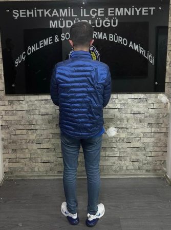 Gaziantep’te 1 adet tüfek ile 21 adet fişek ele geçirildi: 1 gözaltı