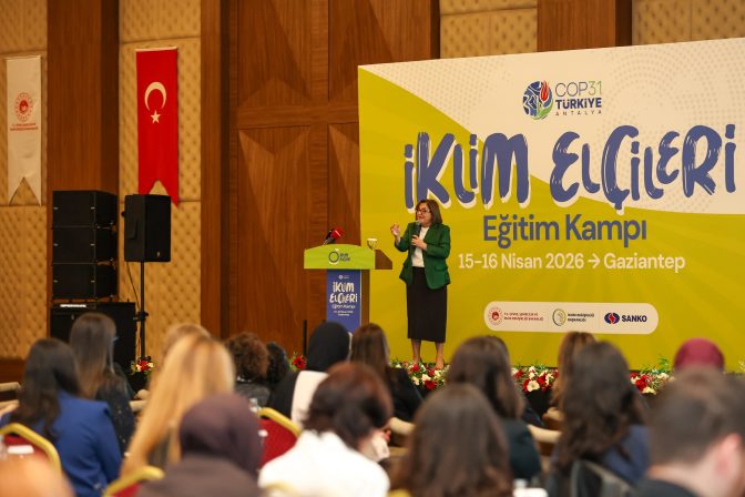 BAŞKAN ŞAHİN: “İKLİM MESELESİ ARTIK BİR KALKINMA VE GELECEK MESELESİ”