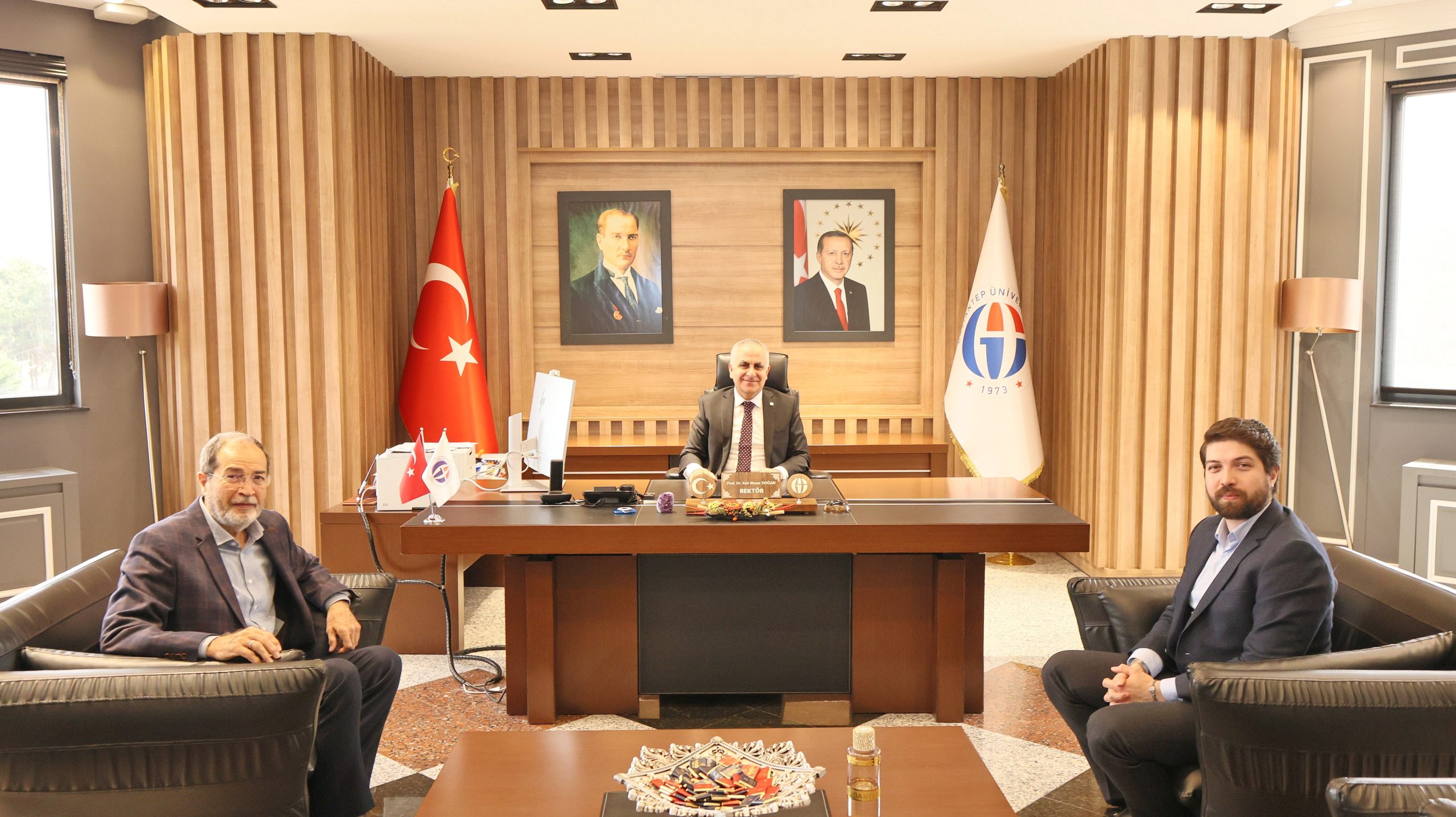 DMO GAZİANTEP BÖLGE MÜDÜRÜ ŞAHİN’DEN REKTÖR DOĞAN’A ZİYARET