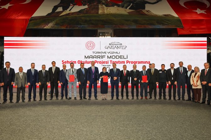 GAZİANTEP “ŞEHRİM OKULUM” İLE TÜRKİYE’DE PİLOT İL OLDU