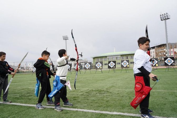 Gaziantep’te 350 Okçu Zirve İçin Yarıştı