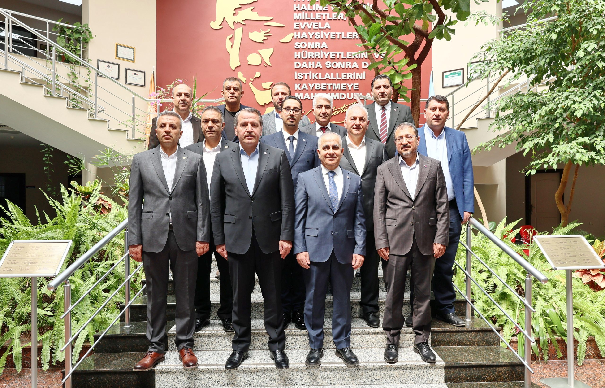 MEMUR-SEN GENEL BAŞKANI ALİ YALÇIN’DAN REKTÖR DOĞAN’A ZİYARET