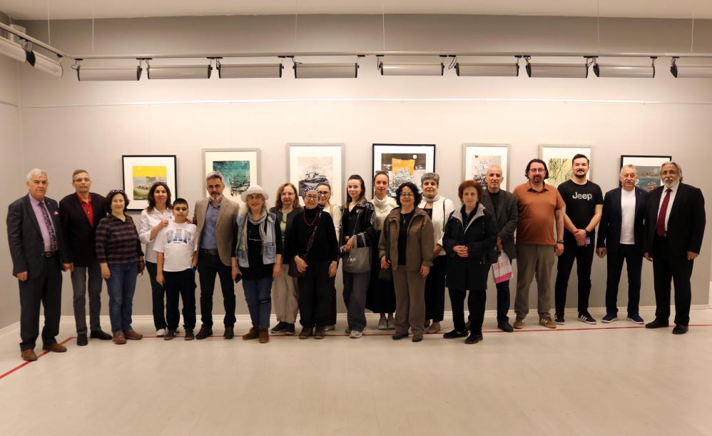 Prof. Dr. Erol Murat Yıldız SANKO Sanat Galerisi’nde sergi açtı