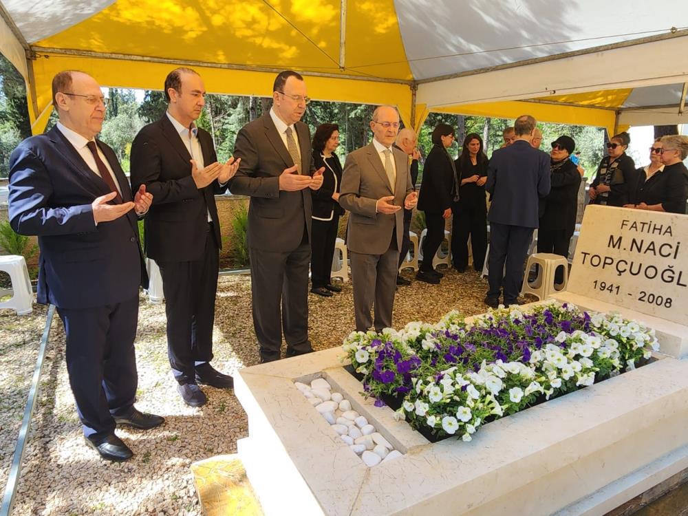 Naci Topçuoğlu Vefatının 18. Yılında mezarı başında dualarla anıldı