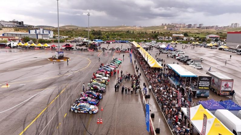 Gaziantep’te 2026 Türkiye Drift Şampiyonası düzenlendi