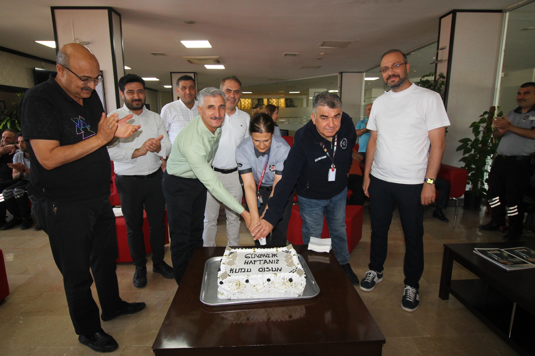 GAÜN Hastanesi’nde Güvenlik Haftası Kutlandı