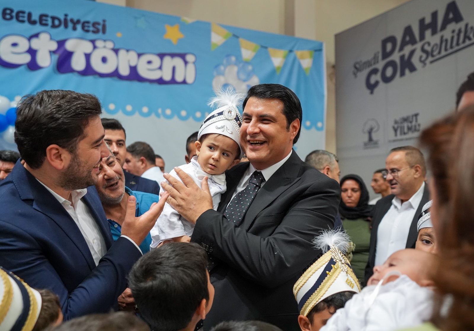 ŞEHİTKAMİL’DE 2. TOPLU SÜNNET TÖRENİ İLE 200 ÇOCUK SÜNNET EDİLDİ