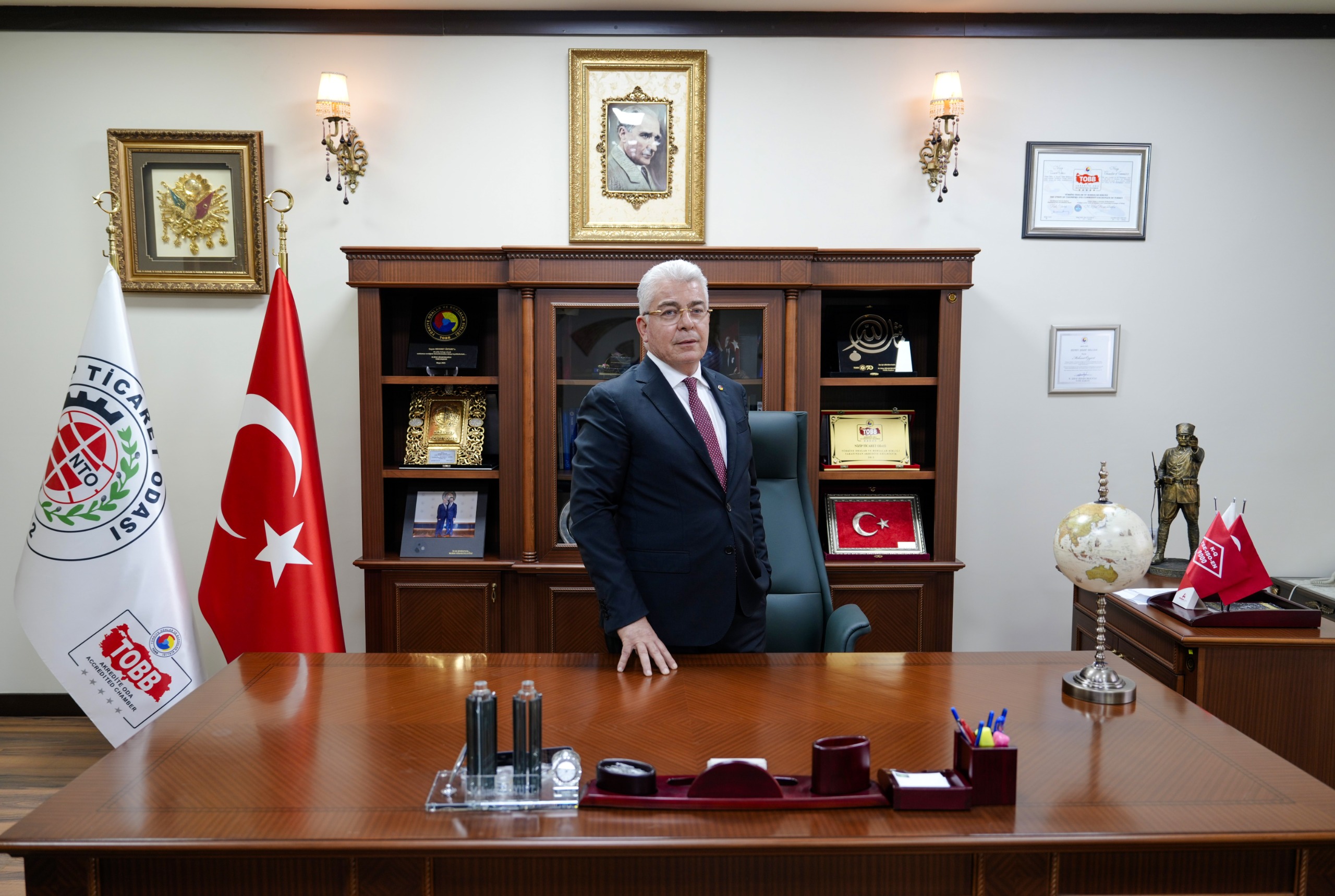 Nizip Ticaret Odası’nda Bayrak Değişimi