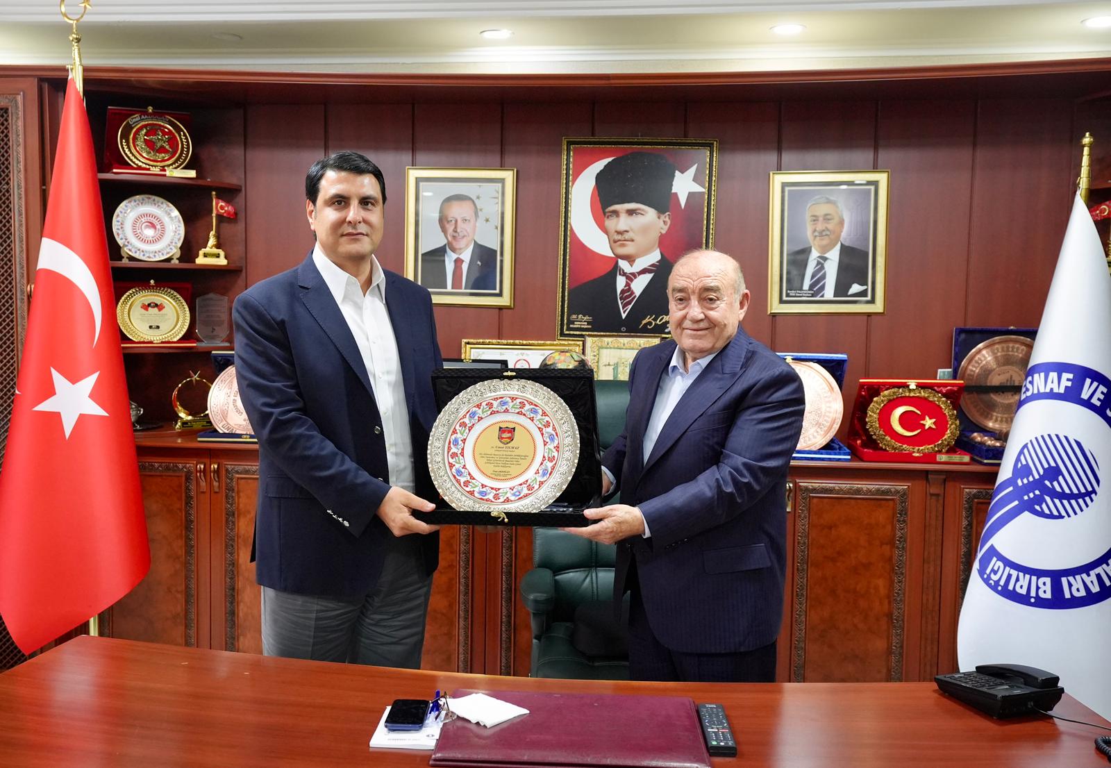 BAŞKAN YILMAZ’DAN ESNAFA GÜÇLÜ DESTEK