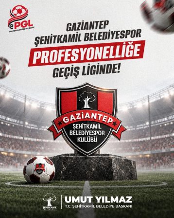 ŞEHİTKAMİL BELEDİYESPOR PGL’DE MÜCADELE EDECEK