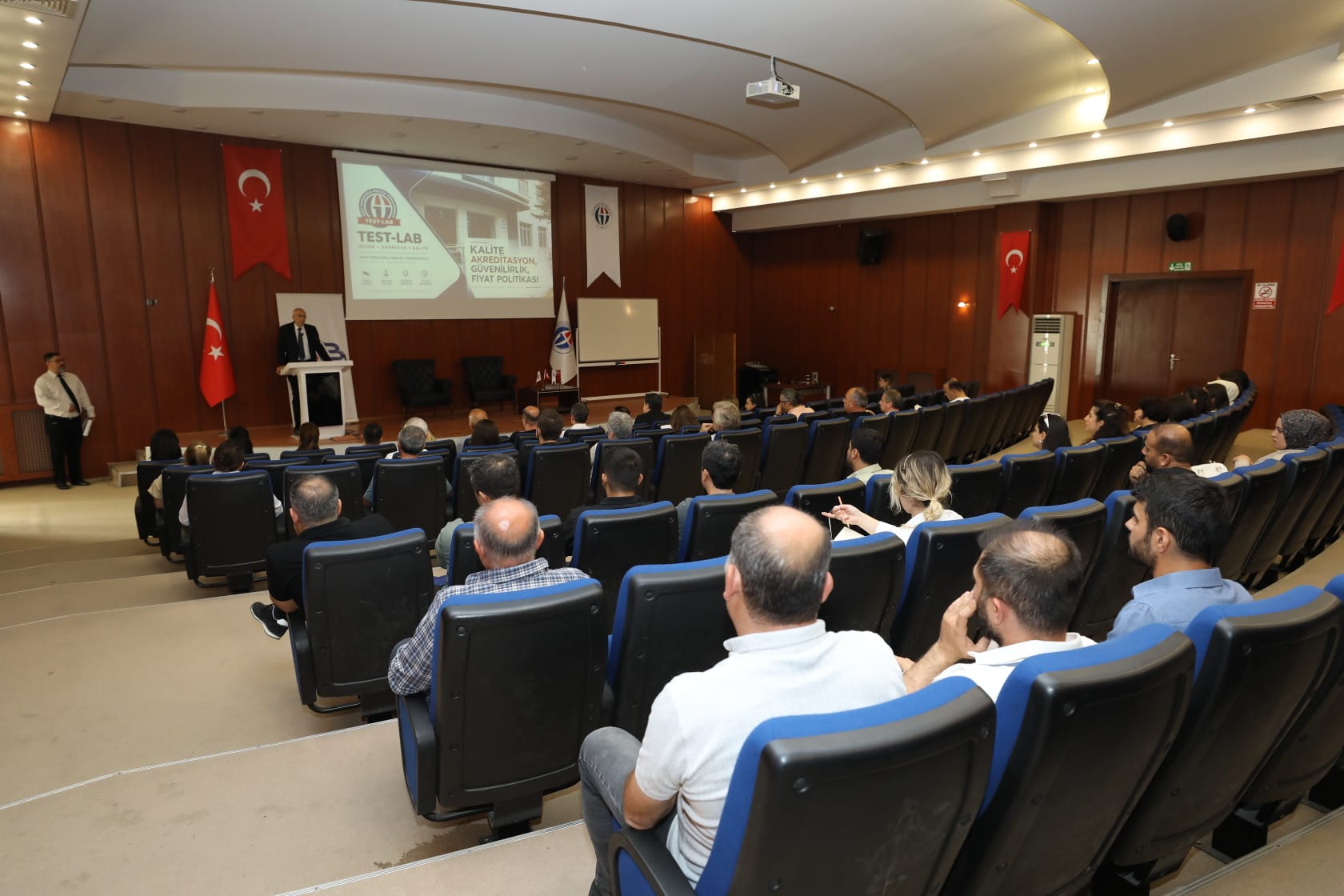 GAÜN TEST-LAB, SANAYİ TEMSİLCİLERİYLE ANALİTİK ÇÖZÜMLER VE AR-GE OLANAKLARINI PAYLAŞTI