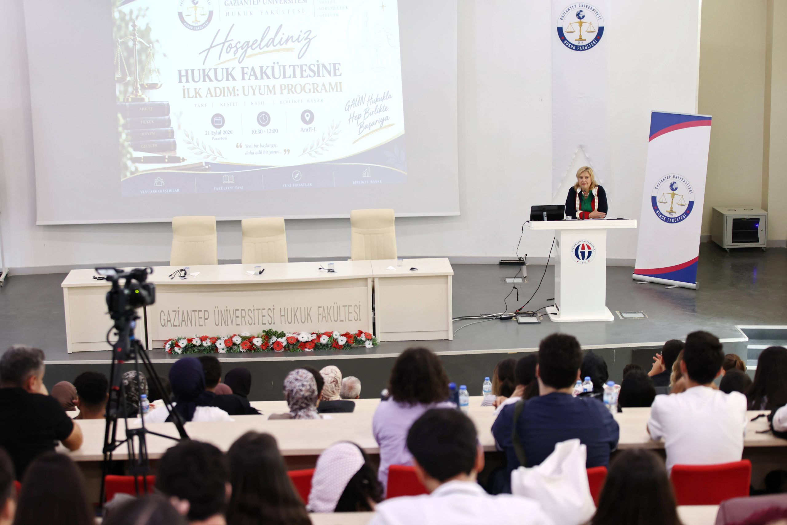 GAÜN HUKUK FAKÜLTESİNDE UYUM PROGRAMI DÜZENLENDİ