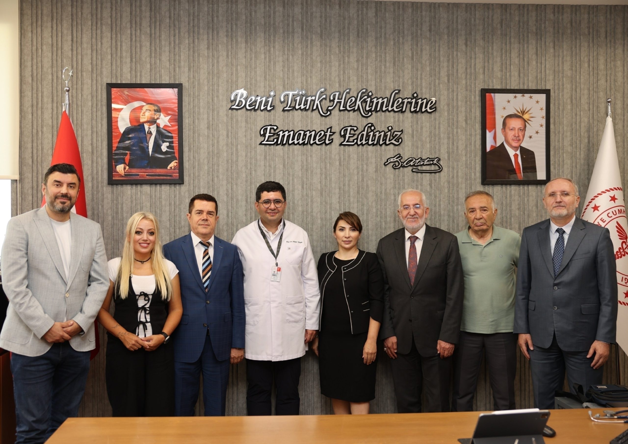 GGC HEYETİNDEN GAZİANTEP ŞEHİR HASTANESİ BAŞHEKİMİ ULUŞAN’A ZİYARET