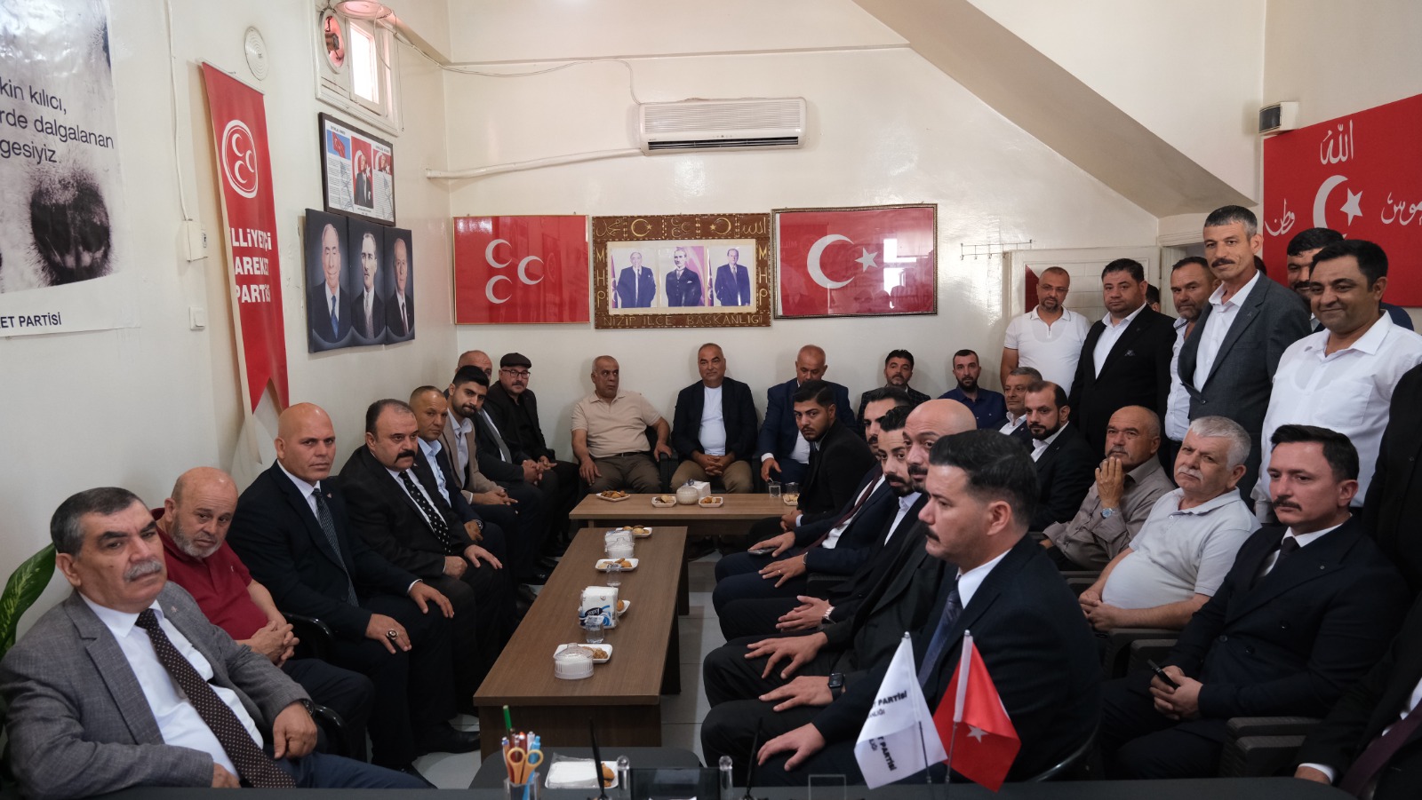MHP GAZİANTEP NİZİP DİNAMİKLERİNİ ZİYARET ETTİ