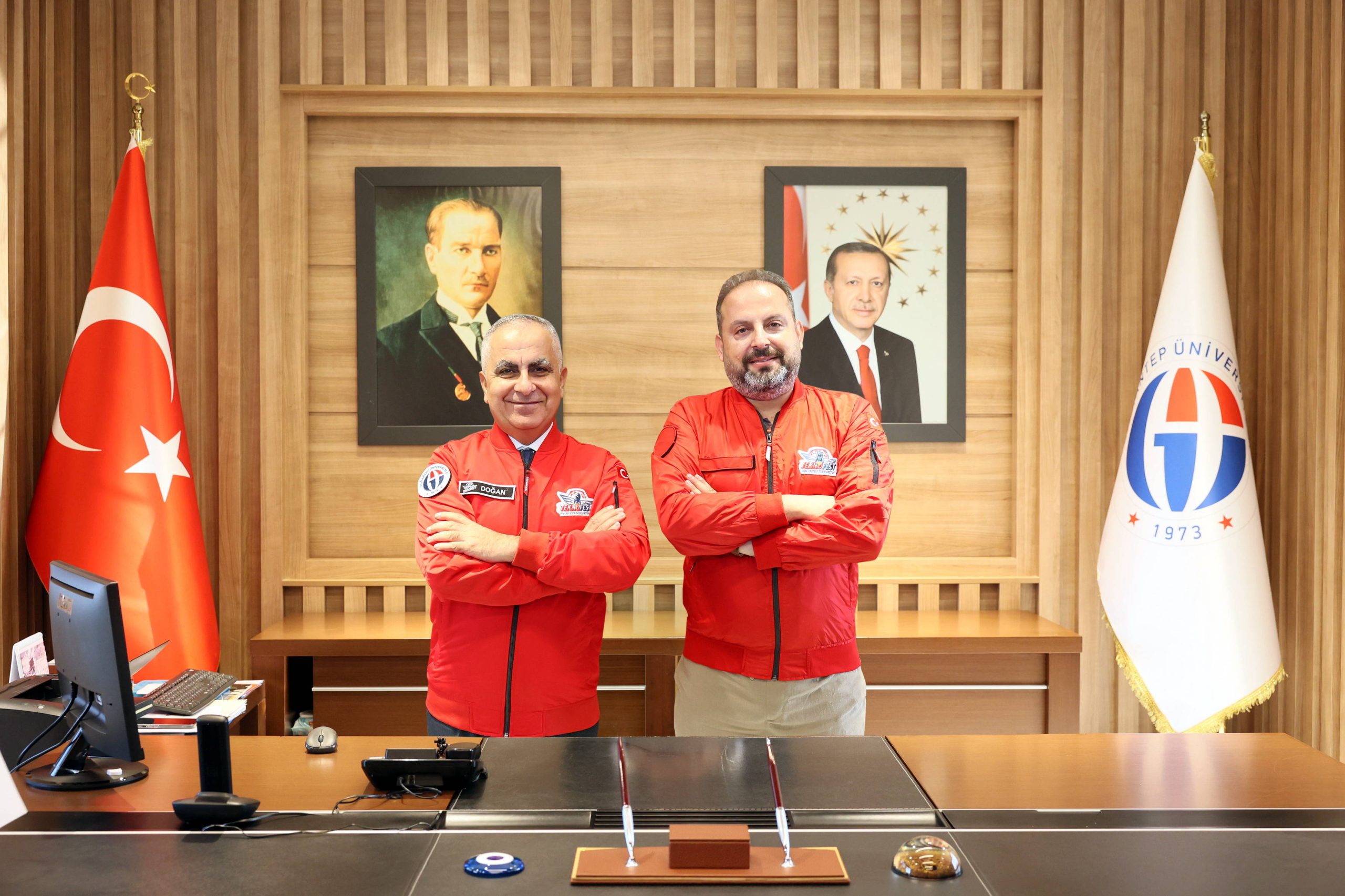 T3 VAKFI GAZİANTEP İL SORUMLUSU HANSU’DAN REKTÖR DOĞAN’A ZİYARET