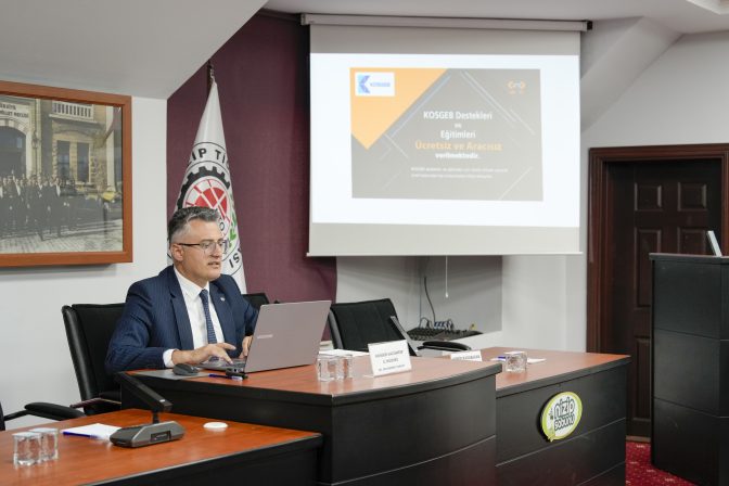 NTO’DA “KOSGEB DESTEKLERİ BİLGİLENDİRME PROGRAMI” GERÇEKLEŞTİRİLDİ
