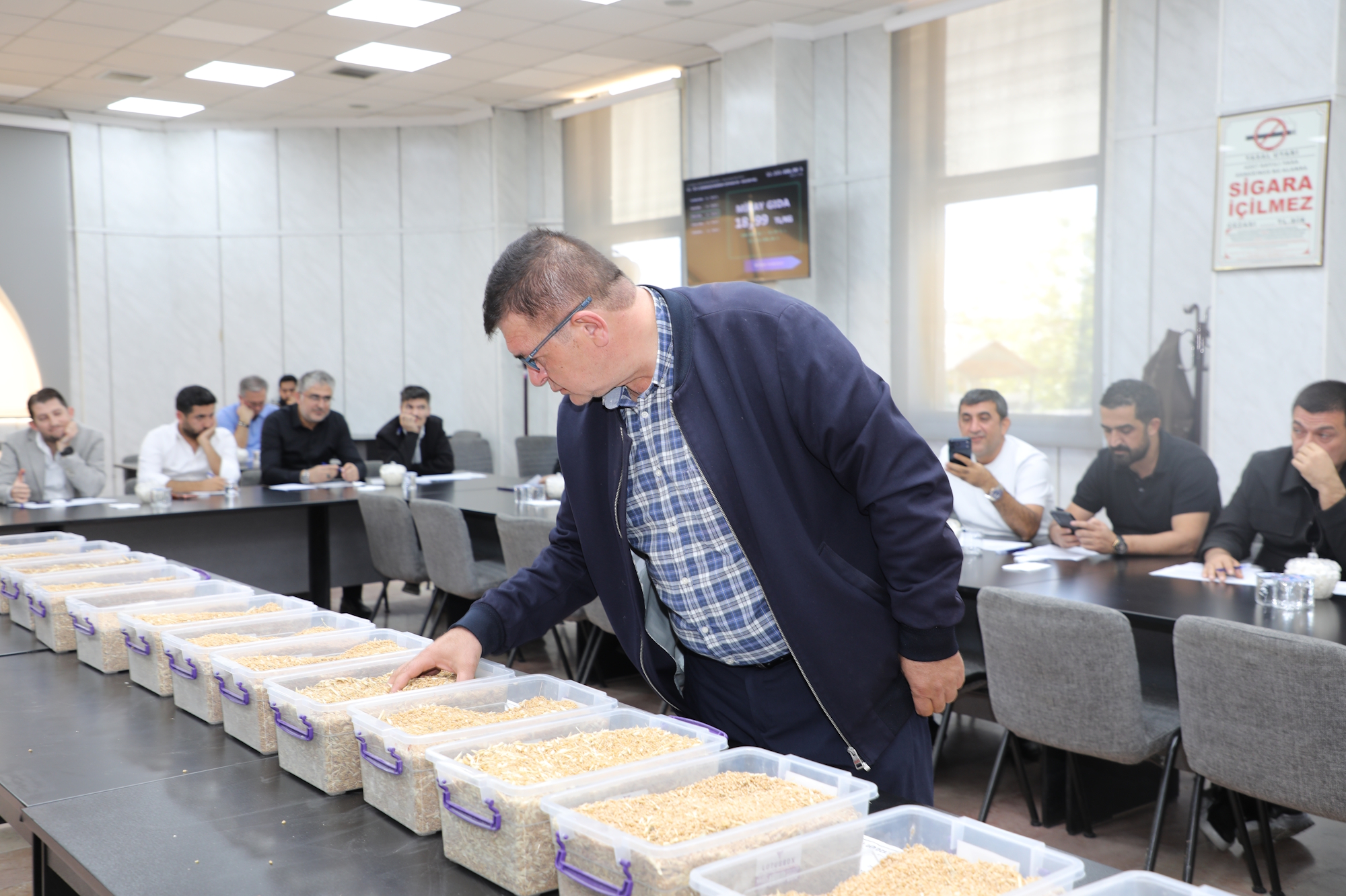 TİGEM’İN 15 BİN TONU AŞAN BUĞDAY VE NOHUT İHALELERİ GTB’DE GERÇEKLEŞTİRİLDİ