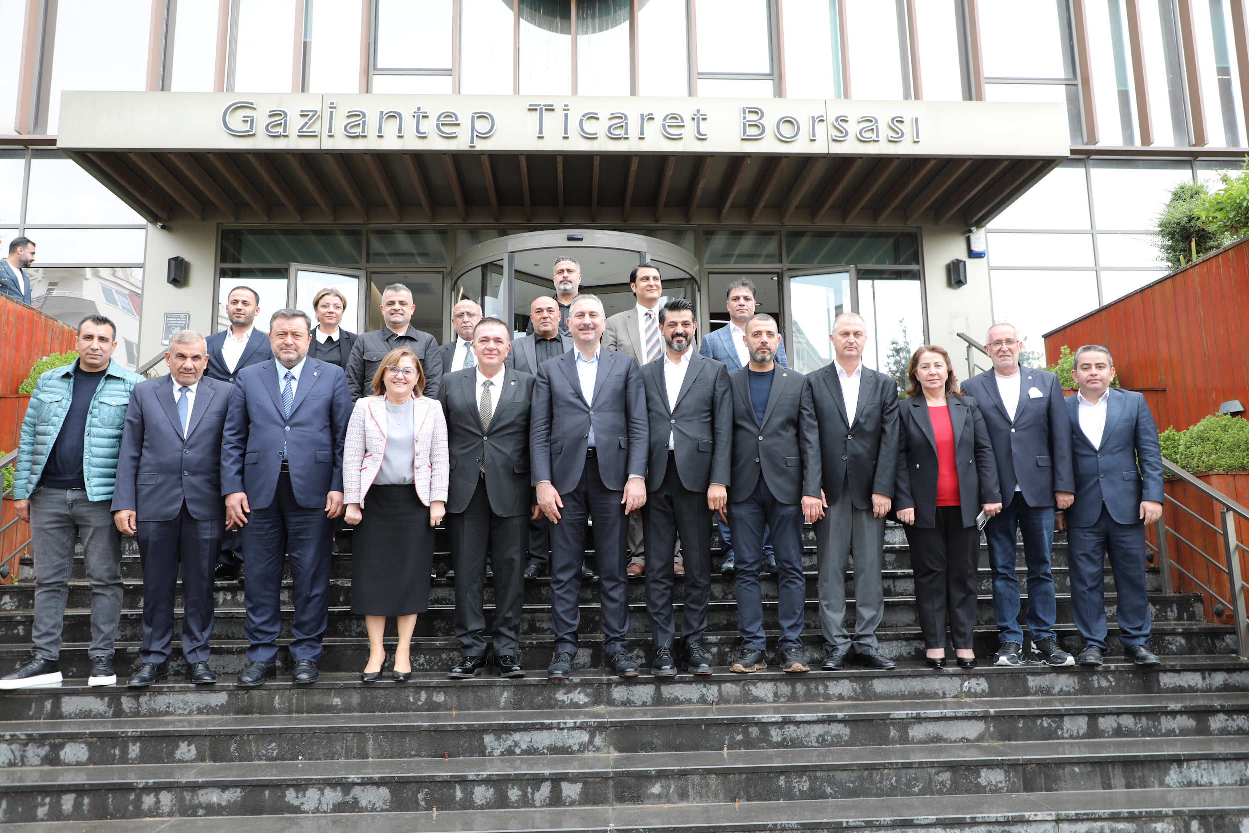 GÜL VE ŞAHİN’DEN GTB’YE HAYIRLI OLSUN ZİYARETİ