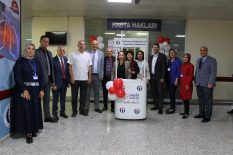 GAÜN Hastanesi’nde Hasta Hakları Günü’nde Anlamlı Ziyaret